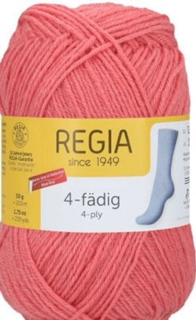 Sockenwolle Regia 4-fach uni