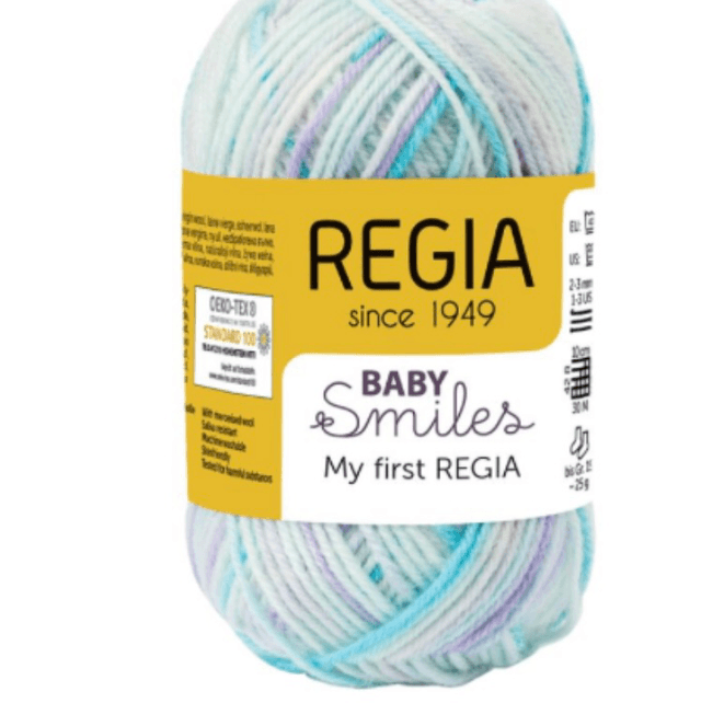 Regia Baby Smileys sockenwolle