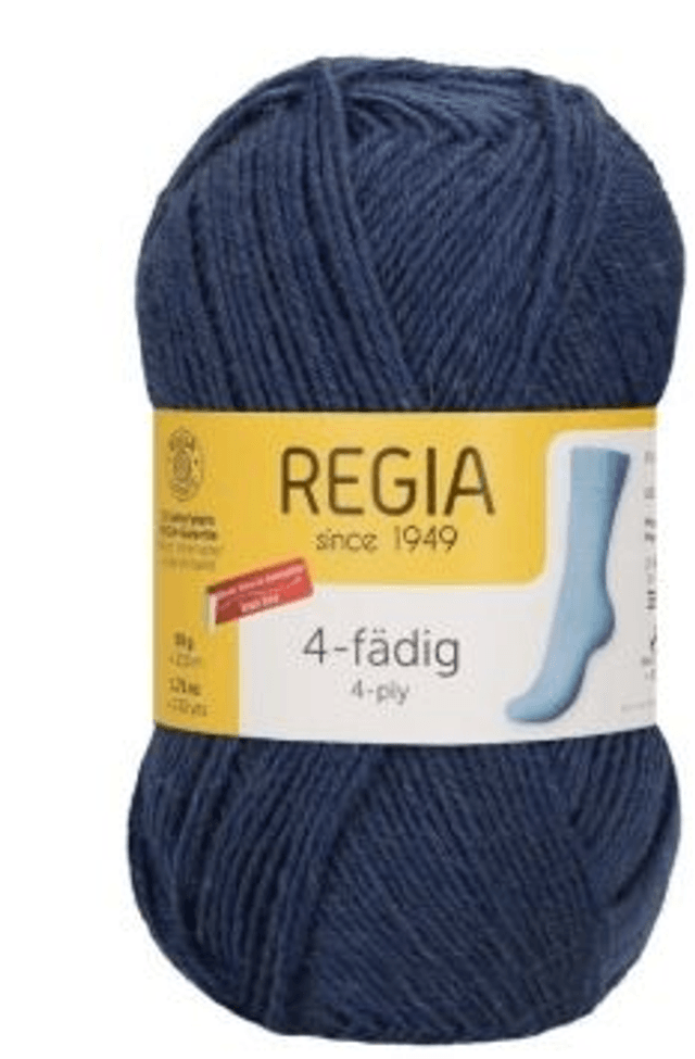 Sockenwolle Regia 4-fach uni