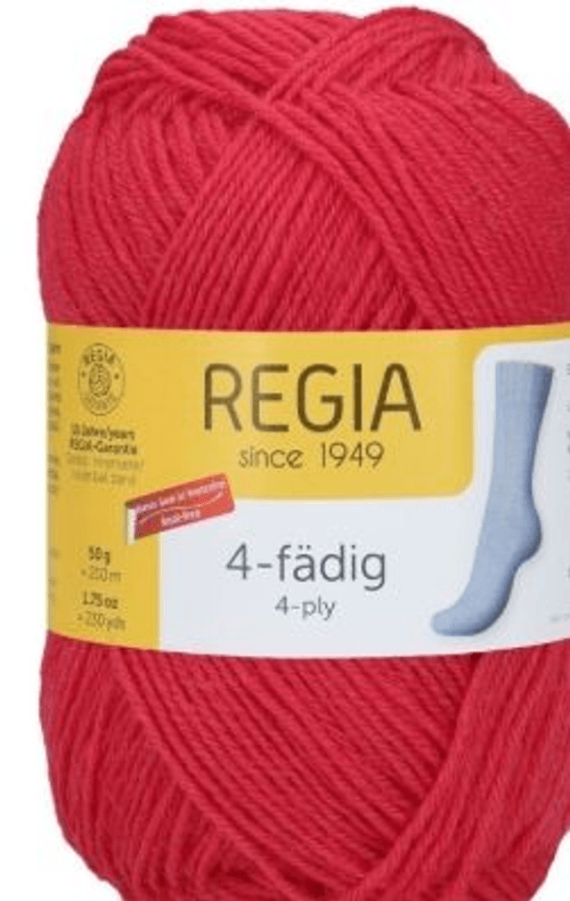 Sockenwolle Regia 4-fach uni