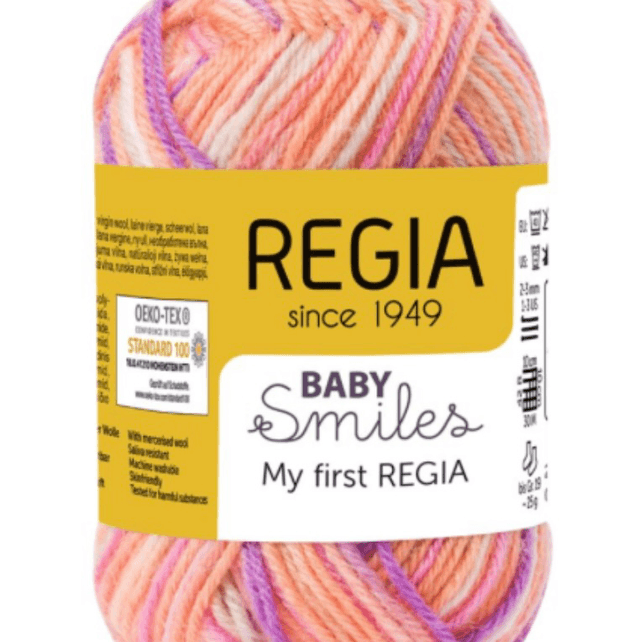 Regia Baby Smileys sockenwolle