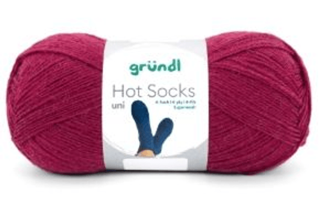 Gründl Hot Socks uni 100 4-fach