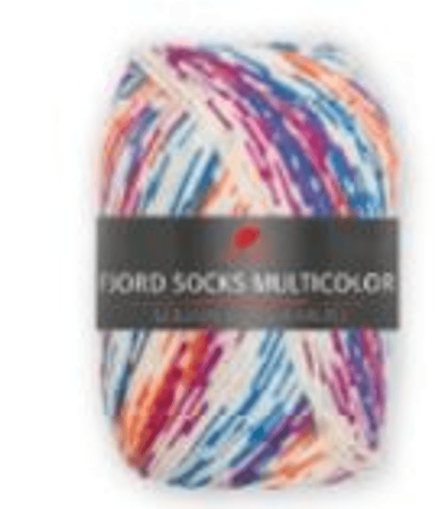Pro Lana Fjord Socks Multicolor