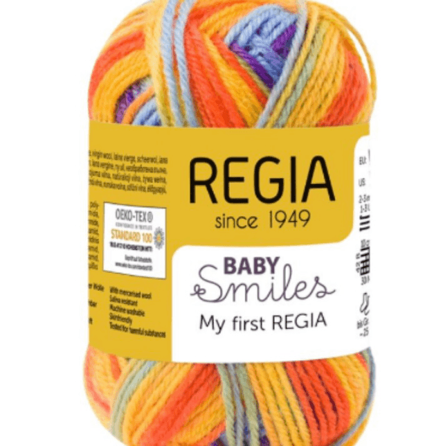 Regia Baby Smileys sockenwolle